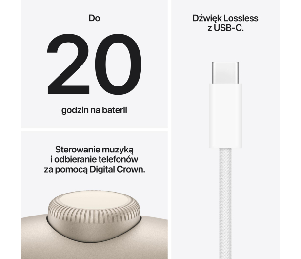 APPLE AirPods Max 2 księżycowa poświata - 1510888 - zdjęcie 7